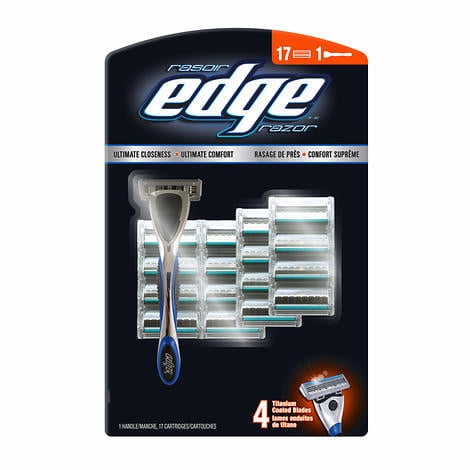 Edge Razor with 17 Cartridges