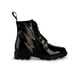 thumbnail image 4 of Bota para niña en Charol color Negro con detalle de rayo a 2 tonos en lateral y abroche de agujeta Dogi Bota, 4 of 5