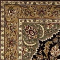 thumbnail image 3 of HomeRoots 350468 9 ft. 10 in. x 13 ft. 2 in. Polypropylene Black & Beige Area Rug, 3 of 4