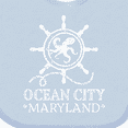 thumbnail image 4 of Inktastic Ocean City Maryland Vacation Boys or Girls Baby Bib, 4 of 4