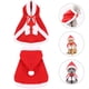 thumbnail image 5 of 1 unidad de capa de Navidad para perros y gatos, adorable capa de sombrero rojo, disfraz de Navidad para mascotas, 5 of 6