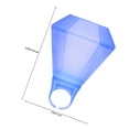 thumbnail image 2 of Raindrops 12Pcs Plastic Wedding Ring Shot Glasses Assorted Colors for Fun Party Favors, 2 of 8