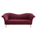 thumbnail image 3 of LV00202 - Sofa , Red Velvet - Callista, 3 of 7