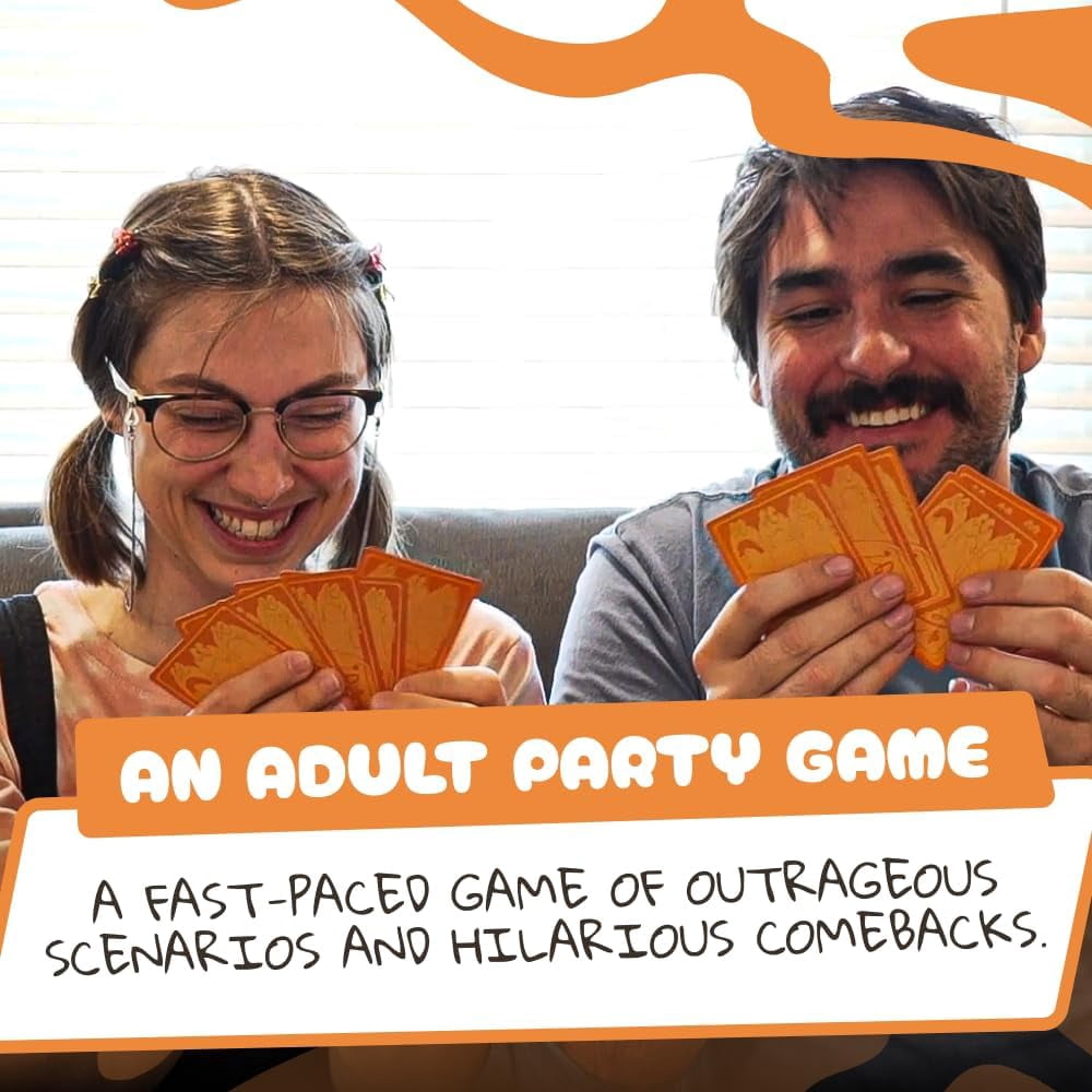 Go F Yourself! – The Grown Up Go Fish Card Game You've Always Wanted | Hilarious Party Game for Grown Ups, 2+ Players | 52 Cards, 13 Unique Pairs Edition