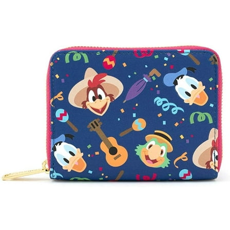 Loungefly Disney Three Caballeros Zip Around Wallet