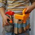 thumbnail image 3 of Green hammer Martillo y llave de madera interactivo para niños, juguetes, juegos de mesa significativos, el mejor regalo, 3 of 5