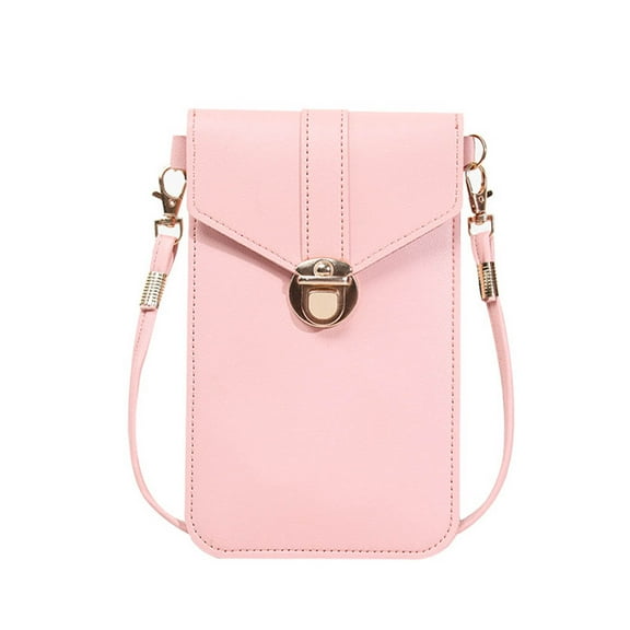 AOOOWER Crossbody Cell Phone Purse Mini Messenger Shoulder Handbag Wallet for w/ Card Sl