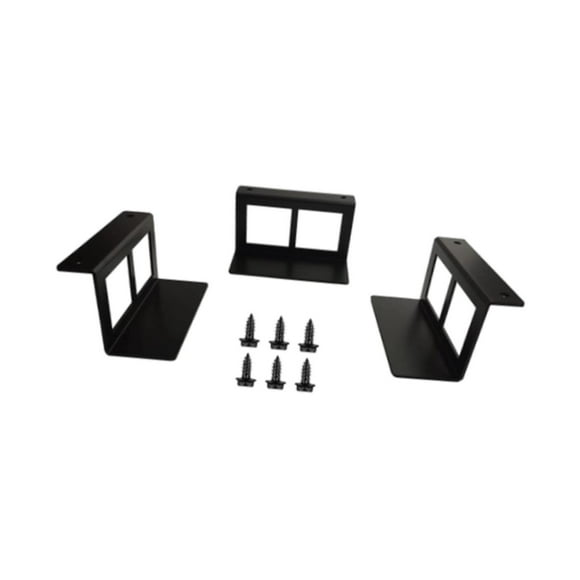 Soportes de montaje para computadora portátil debajo del escritorio, juego de soportes para computadora portátil, creativo, con fijación S