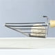 thumbnail image 2 of Pala de acero inoxidable para arena con malla fina | Diseño antiadherente de tamizado rápido | Mango ergonómico de madera | Para arena para gatos y pequeños recintos para reptiles, 2 of 7