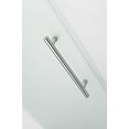 thumbnail image 5 of Aston SDR965F-CH-3424-10 Belmore 33.25 to 34.25 x 72 in. Frameless Hinged Shower Door with Frosted Glass - Chrome, 5 of 7