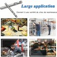 thumbnail image 5 of Dinheiro Juego de 2 brocas para soldadura por puntos, HSS Co M6 y M8, brocas para soldadura por puntos, acero de alta velocidad y cobalto, juego de herramientas para trabajos de carrocería de, 5 of 5