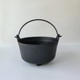 thumbnail image 2 of Plastic Halloween PL Small Cauldron-Blk, 2 of 6