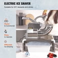 thumbnail image 2 of Máquina de conos de nieve VEVOR 110V Commercial 300W 661LB/H, 2 of 9