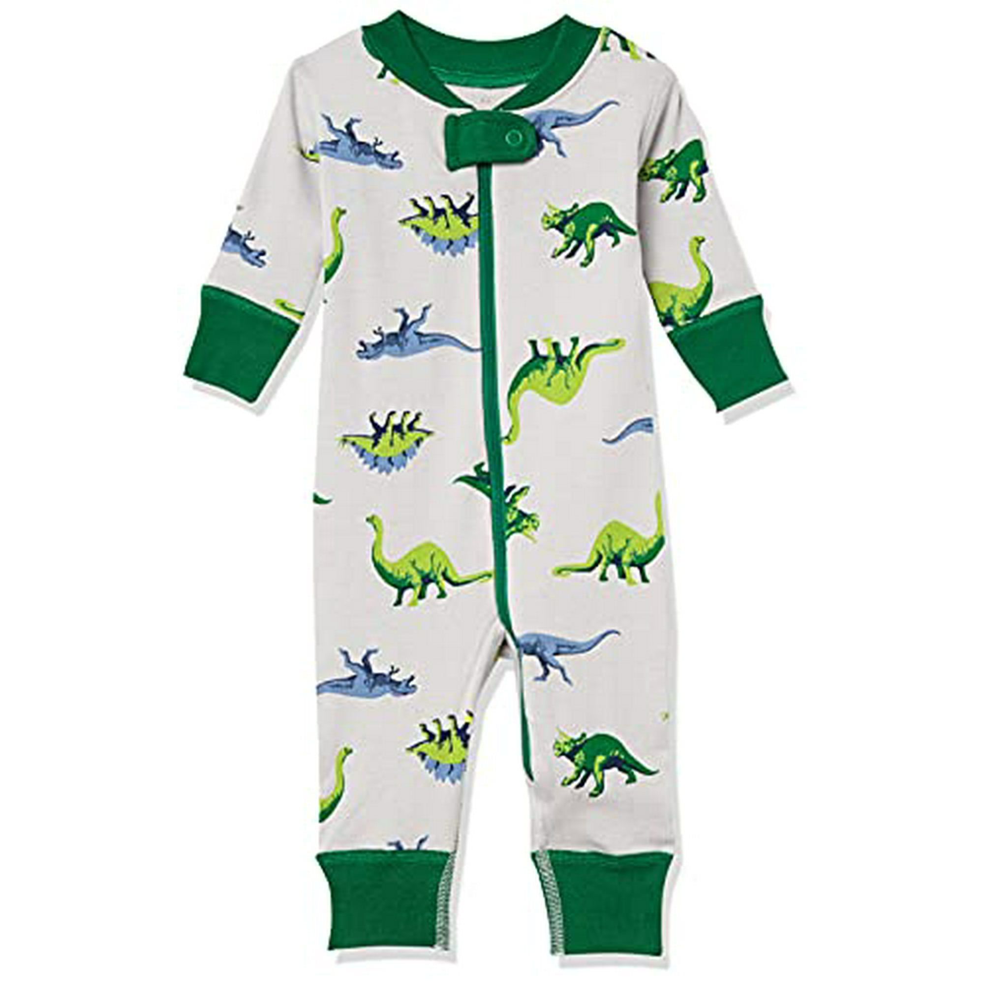 Moon And Back By Hanna Andersson Unisex Babies One piece Organic Cotton Footless Pajamas