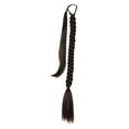 thumbnail image 3 of 2 extensiones de s largas envolventes alrededor del trenzado resistente al calor para mujeres de fiesta 4 piezas, 3 of 8