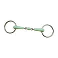 thumbnail image 3 of Bocado de boca de caballo, accesorios para bocado de caballo, eslabones sueltos, bocado con junta tórica, herramienta para adiestramiento de caballos, verde, 3 of 8