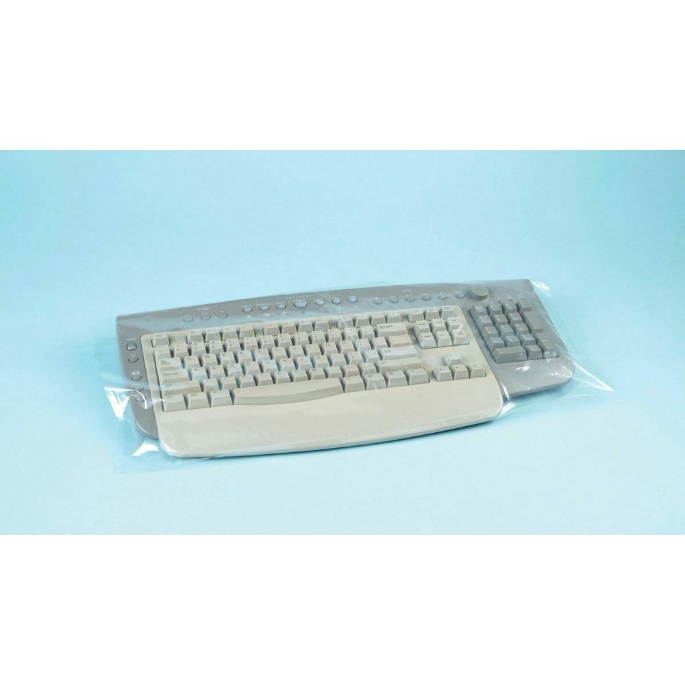 Plasdent Disposable Protective Clear Poly Keyboard Cover, Small Size 12