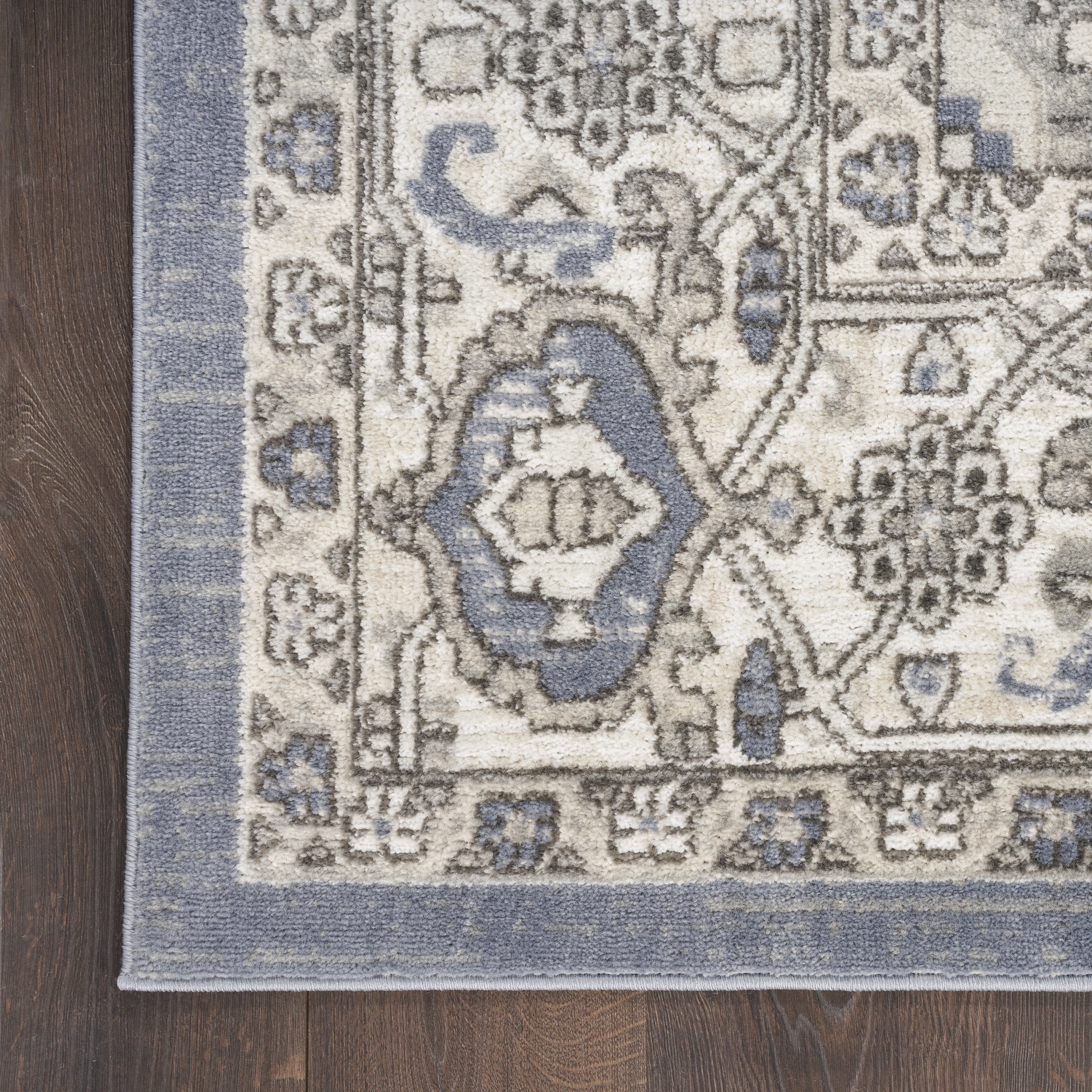Nourison Concerto Persian Blue 5'3" x 7'3" Area Rug, (5x7)