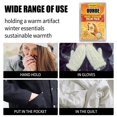thumbnail image 3 of Hand Warmer Long Lasting Body Warmer Heating Pad for Outdoor Sports, 3 of 8