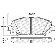 toyota prius prime disc brake pad set