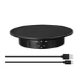 thumbnail image 4 of 3 Speeds Electric Rotating Display Stand Mirror 360 Degree Turntable Jewelry Holder Battery For Photography Video Shooting Props ,Excellent Structural Design, 4 of 7