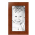 thumbnail image 2 of ArtToFrames 6" x 11" Walnut Picture Frame, 6x11 inch Brown MDF Poster Frame (WOM-4296), 5 Pack, 2 of 7