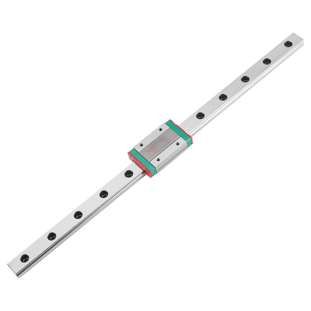 250mm Guide Rail Miniature Metal Linear Sliding Guide Rail Guide Rail Slide Block for Automatic Equipment 