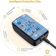 thumbnail image 4 of Digipartspower AC Adapter Charger for PanDigital Novel PRD07T10WWH756 PRD07T10WWH7 eReader PSU, 4 of 4