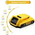 thumbnail image 5 of 1 PACK 20V 3Ah Replacement for DeWalt Lithium Battery DCB204, 5 of 6