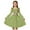 Dresses-A34Green, variant on Vintage Cottagecore Dress for Big Girls Floral Corset Waist Puff Sleeve A-Line Midi for Spring Renaissance Fair and Casual Picnic