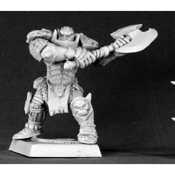 Reaper Miniatures Varaug, Orc Warlord (Alternate Sculpt) #14536 Reven Unpainted