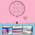 thumbnail image 3 of facefd Kids Badminton Racket Badminton Set School Sports Badminton Racket with 3 Balls and Carrying Bag Child Toys, 3 of 6