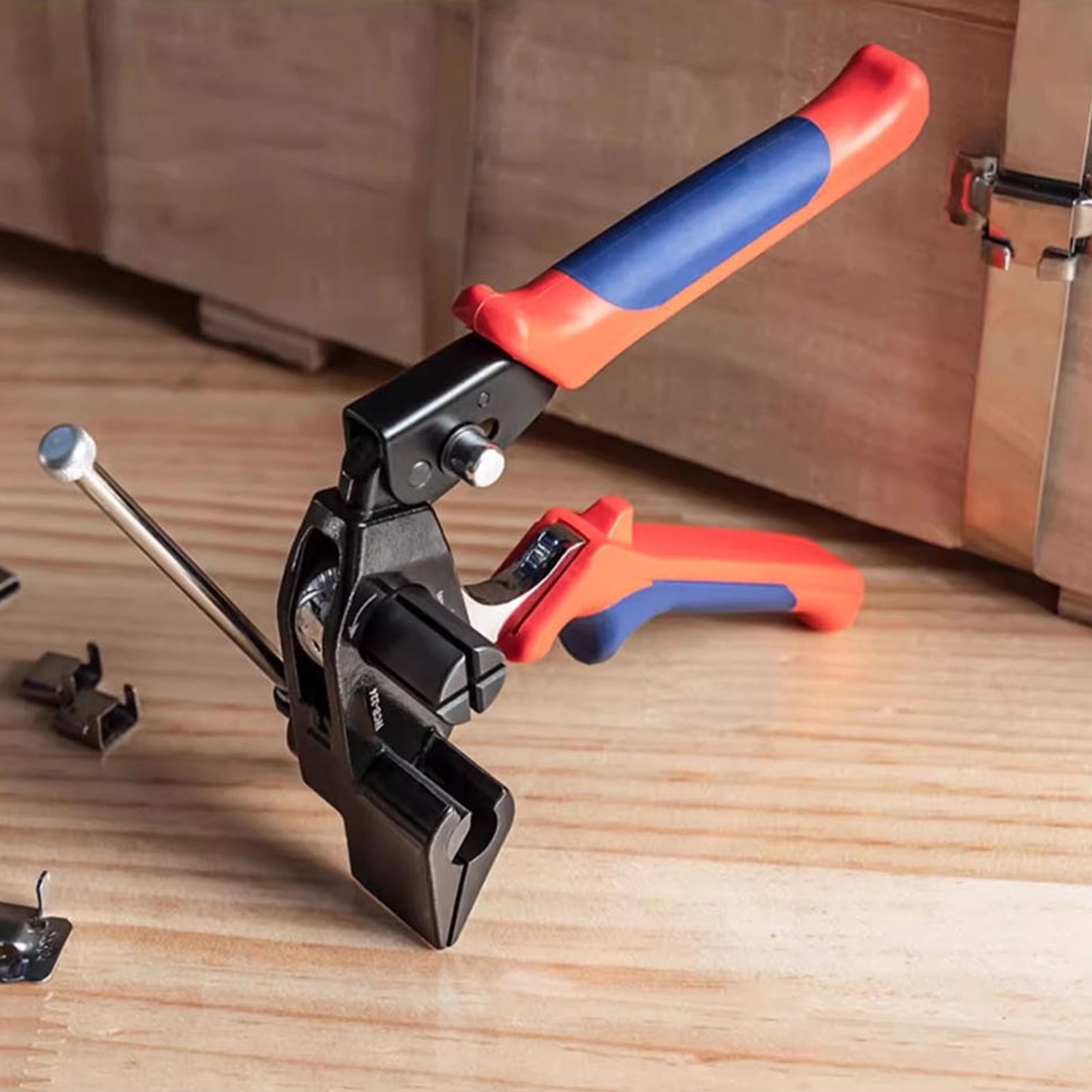 Effective Steel Cable Tie Guns Metal Zips Tie Tightener Steel Tie Tool Special Tool for Fastening & Cutting Tool