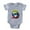 Heather Grey, variant on CafePress - Antigua Barbuda Soccer - Cute Infant Baby Football Bodysuit