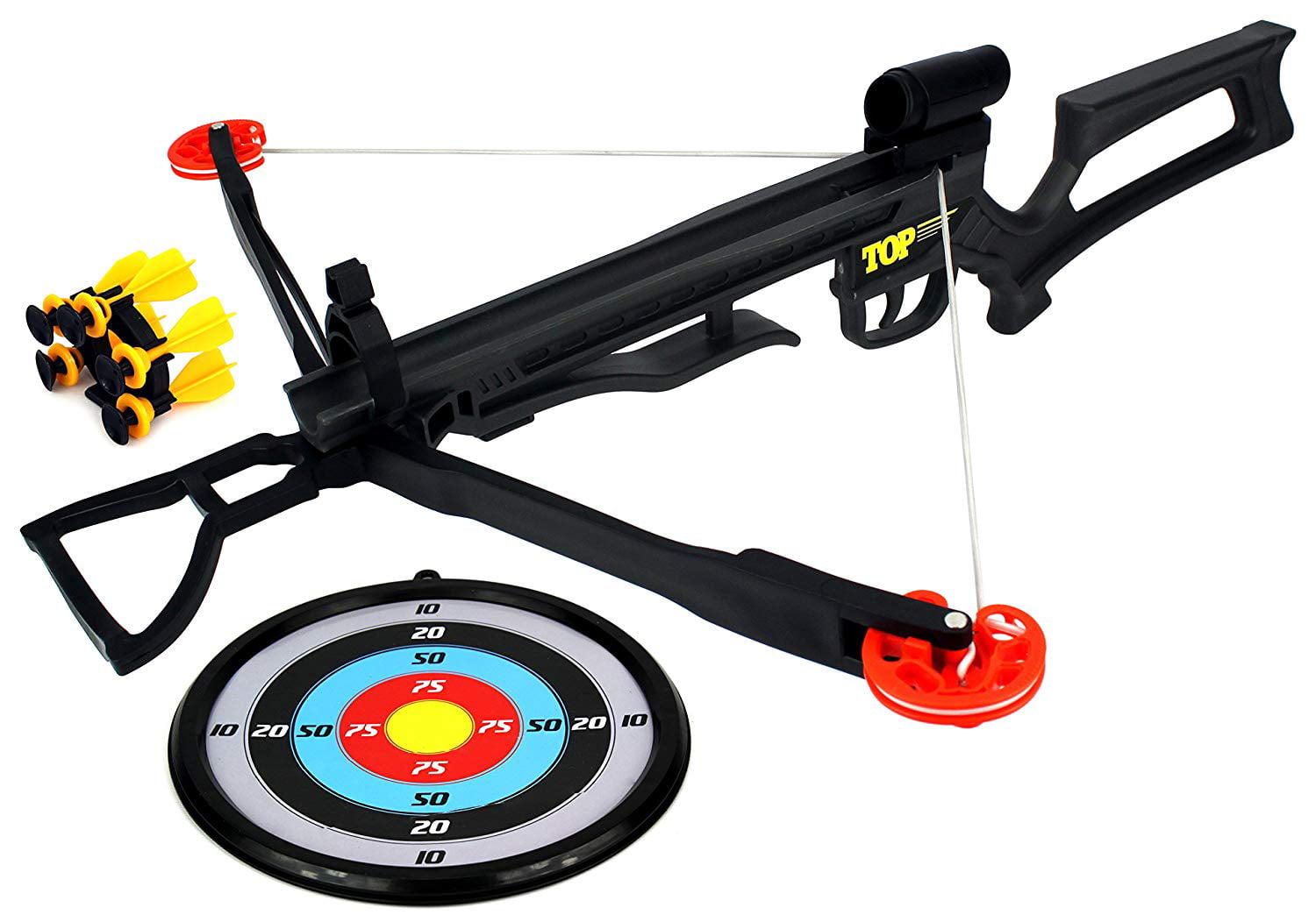 Unisex Sucker Darts Crossbow & Target Combo Gun Set Archery Outdoor Game 