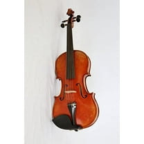Copy Guarnieri Master Old Antique 4/4 Violin Outfit, Open Clear Tone, Brand New Evah Pirazzi Strings Installed