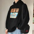 thumbnail image 2 of Sudadera con capucha negra estilo hip hop, sudaderas con gráficos de manga para hombre, ropa estética cálida y animé para hombre, divertida, holgada, de algodón, para otoño, 2 of 5