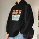 thumbnail image 2 of Sudadera con capucha negra estilo hip hop, sudaderas con gráficos de manga para hombre, ropa estética cálida y animé para hombre, divertida, holgada, de algodón, para otoño, 2 of 5