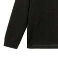 thumbnail image 5 of Yutgune Men's Big & Tall Pullover Hoodie, Solid Long Sleeve Hooded Sweatshirt with Drawstring, Sizes M-5XL, 5 of 7