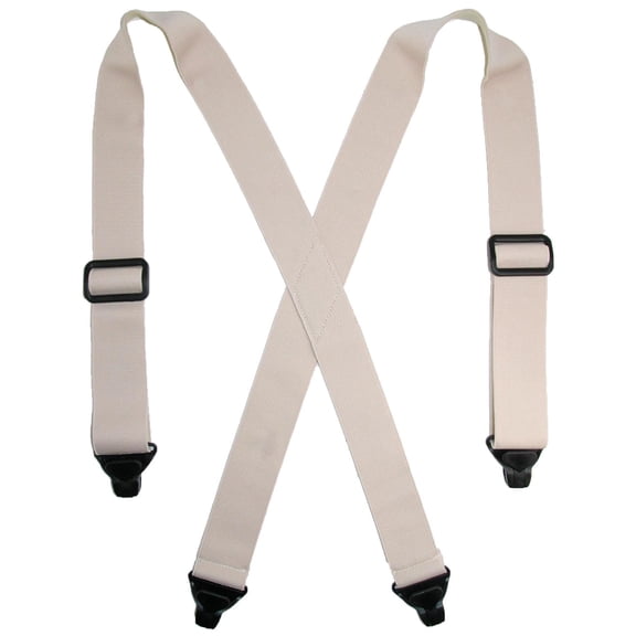 CTM Elastic Undergarment TSA Compliant Suspenders (Tall Available) (Men)