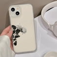 thumbnail image 1 of Flower Phone Case For iPhone 11 Case iPhone 13 16 15 Pro 12 14 Pro Max 12 Mini Shockproof Matte Silicone Soft Cover Clear Fundas, 1 of 6