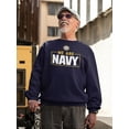 thumbnail image 2 of We Are Navy Sweatshirt Men -Navy Designs, Male 3X-Large, 2 of 4
