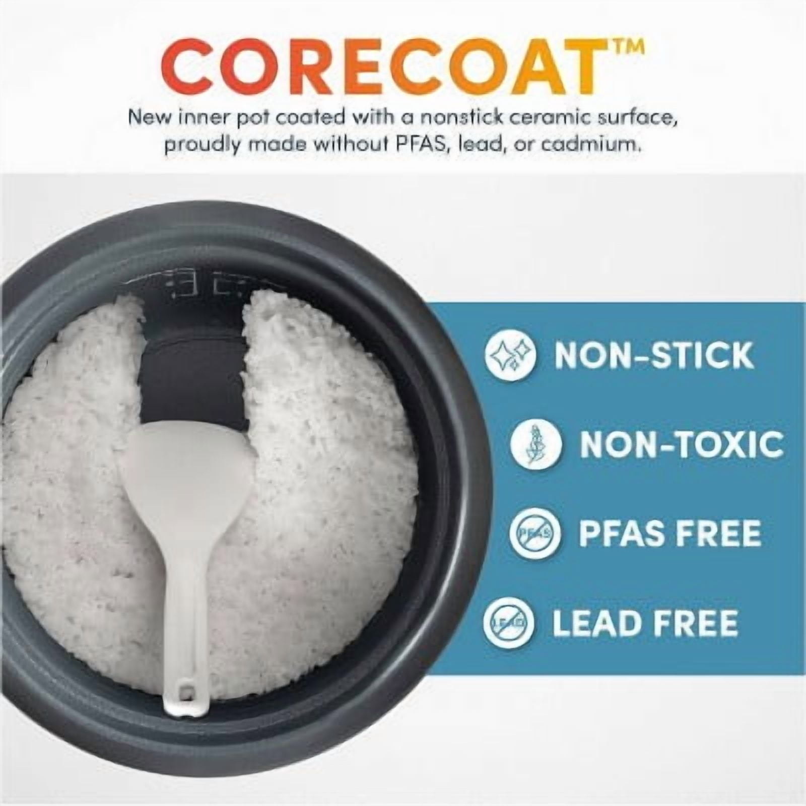 6 Cup Rice Cooker with Outer Steam Tray Black