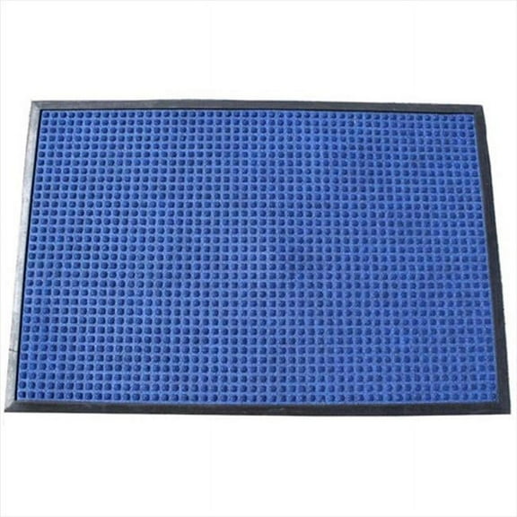 Durable Corporation 630S0035BL 3 ft. W x 5 ft. L Stop-N-Dry Mat in Blue