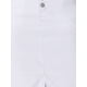 thumbnail image 5 of Falda de mezclilla midi A-line de mujer, con cintura alta, abertura frontal y stretch, XS blanca, 5 of 6