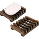 thumbnail image 1 of Soap Dish Wooden Soap Saver Holder Sink Bathroom Shower Rectangular Hand Craft For Soap,sponges And More(2 Pack), 1 of 5