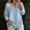 Light Blue, variant on Womens Denim Shirt Long Sleeve Button Down Shirt Casual Jean Shirt Jacket Vintage Denim Blouses Tops with Pockets Black XXXL
