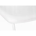 thumbnail image 3 of Office Chairs - 1-Piece White Leather Look & Metal, Standing Desk Suitable, 3 of 12
