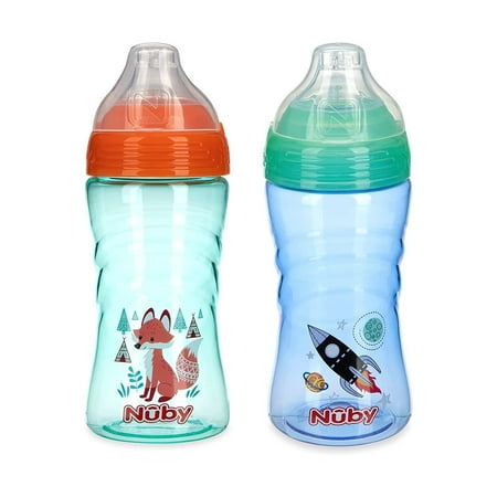 DDI 2367751 12 oz Nuby No-Spill Sport Cups with Soft Spout for 12 Plus Months - 2 per Pack - Case of 24