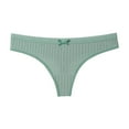 thumbnail image 5 of GHSOHS Womens Underwear Panties Period Panties Womens Thong Body Shaping High Waist Abdominal Pants Postpartum Lifting Panties Breathable Bottoming Underwear Solid Boyshorts Green Thongs No ,S, 5 of 5